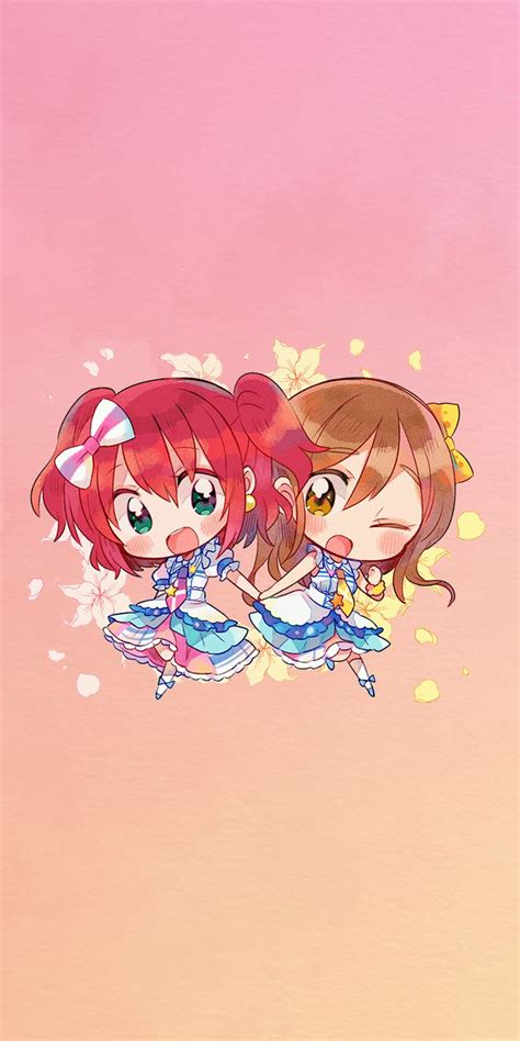 Ruby And Hanamaru Love Live Sunshine Anime Hanamaru Art