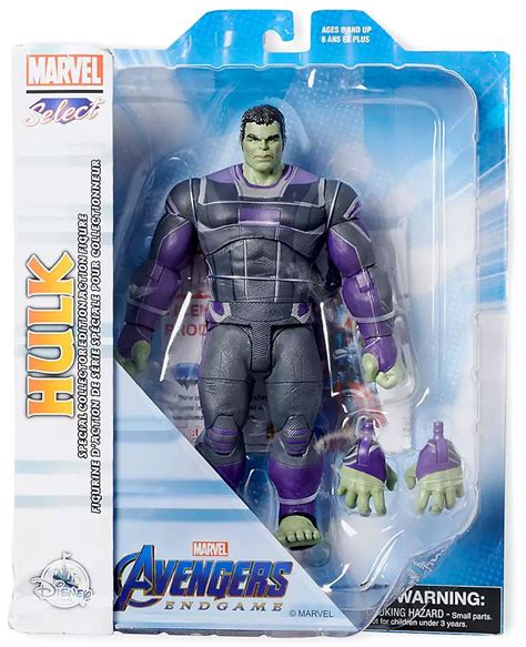 Avengers Endgame Marvel Select Hulk Action Figure Collector Edition