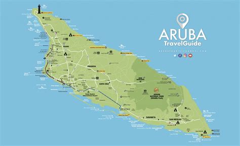 Aruba Map Aruba Map Aruba Tourist Map Images