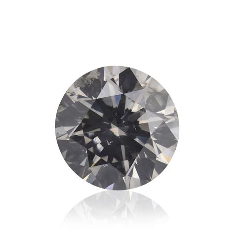 150 Carat Fancy Gray Diamond Round Shape I1 Clarity Gia Sku 403457