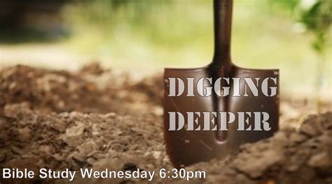 Digging Deeper Bible Study Freedom Worship Center