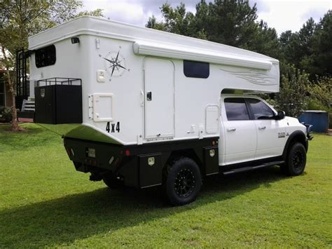 Customized Flatbed Model On A Dodge Ram 2500 Phoenix Pop Up Campers