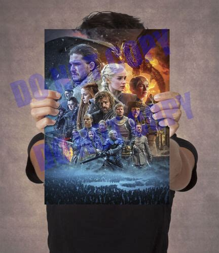 Game Of Thrones Poster A3 Size Ebay