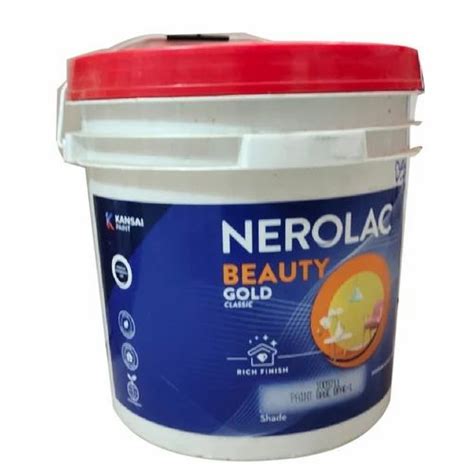Nerolac Beauty Gold Classic Interior Acrylic Emulsion Paint Ltr At