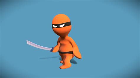 Ninja Animation Download Free 3d Model By Marygraz 8fc56c8 Sketchfab