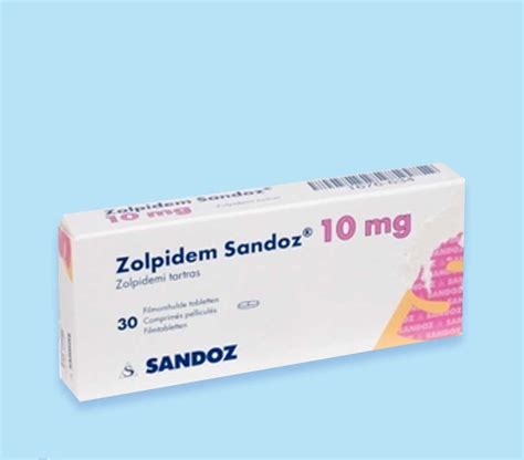 Zolpidem Medication Template