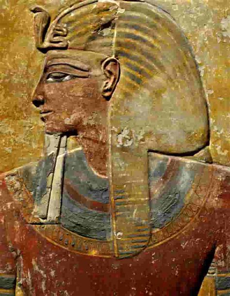 Pharaoh Seti I Father Of Ramses Ii