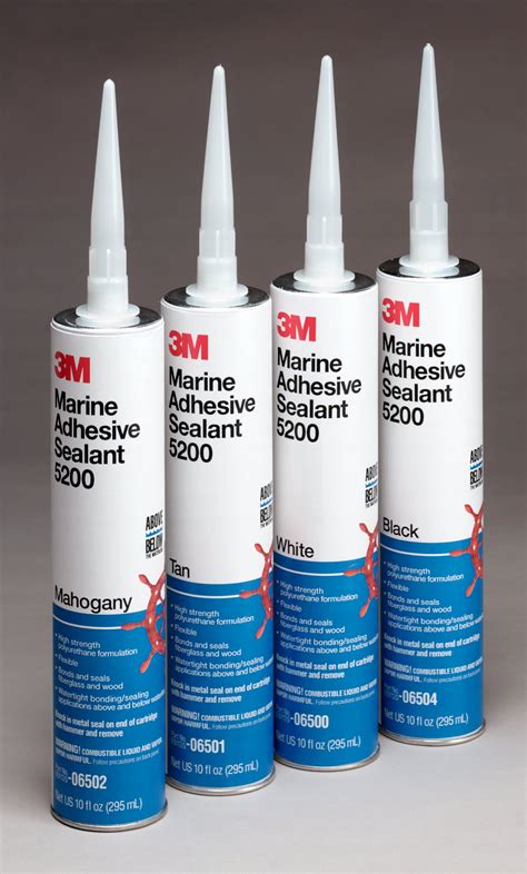3m Marine Adhesive Sealant 5200 White Pn21463 5 Gallon Pail 1 Per