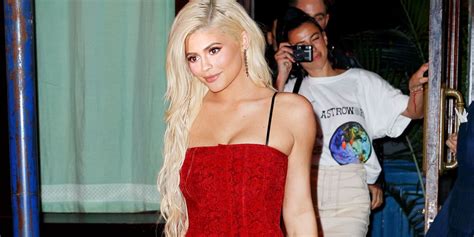 Kylie Jenner Wears Red Mini Dress In New York City Kylie Jenner Rocks