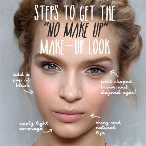 How To Be Pretty With No Makeup