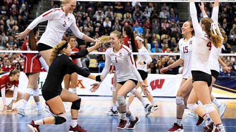 Stanford Wins 2019 Ncaa Womens Volleyball Title With 3 0 Victory Over Wisconsin