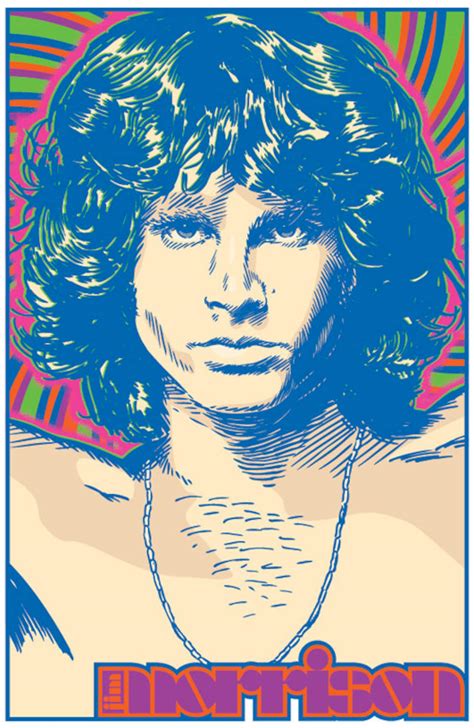 13 X 19 Jim Morrison Jim Morrison Poster Jim Morrison Wall Etsy