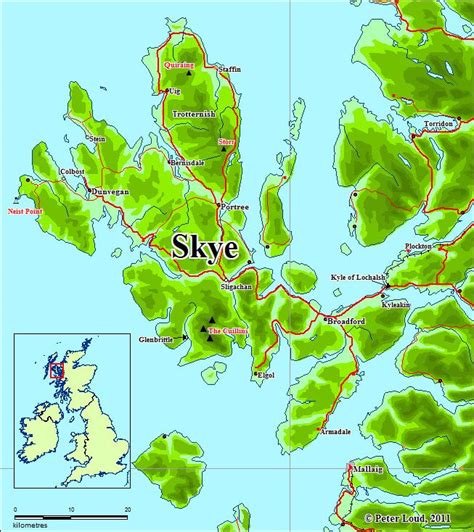 Map Of Skye Scotland Skye Scotland Scotland Scotland Travel