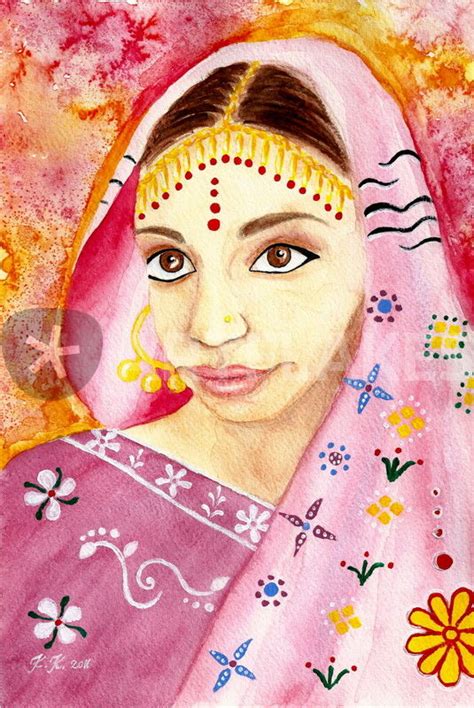 Indian Watercolor Painting At Explore Collection