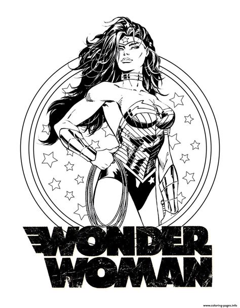 Print Wonder Woman For Adult Dc Comics Coloring Pages Logo Wonder Woman Wonder Woman Artwork
