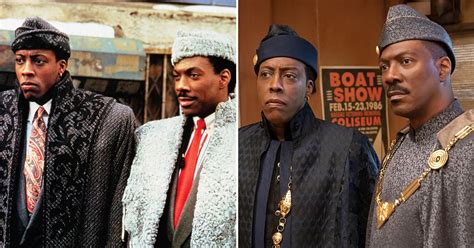 Eddie murphy stars as prince hakeem, who comes to america with his servant (arsenio hall) in search of a future wife who can respect him for his intelligence, not his money. Coming 2 America Cast in 1988 and 2021 | POPSUGAR Entertainment