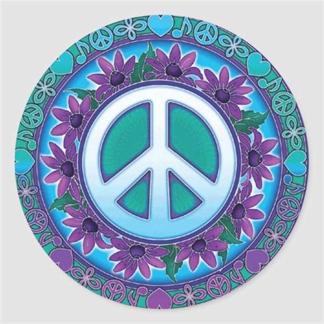 Pin On Peace Sign Art