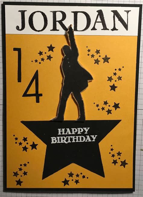 We did not find results for: This is the Hamilton birthday card I made for my granddaughter, Jordan, 14 today!! | Hamilton ...