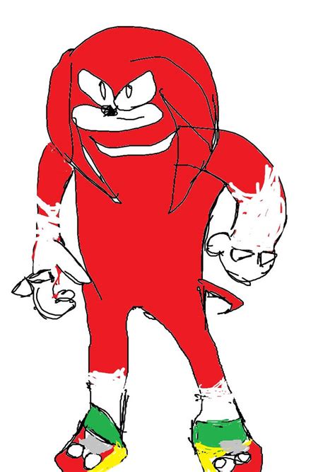 Knucles By Chaosthehedgehog100 On Deviantart
