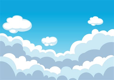 Blue Sky With Clouds Background 2959187 Vector Art At Vecteezy