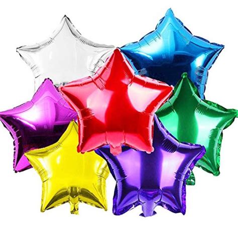 18” Star Foil Balloons Mylar Foil Balloon Shop