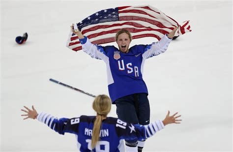 Us Womens Hockey Win Caps A Strong Medal Surge For Team Usa Wsj