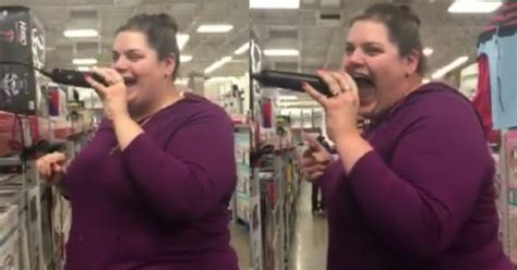 Mom Visits Sams Club And Her Impromptu Karaoke Goes Viral By The End