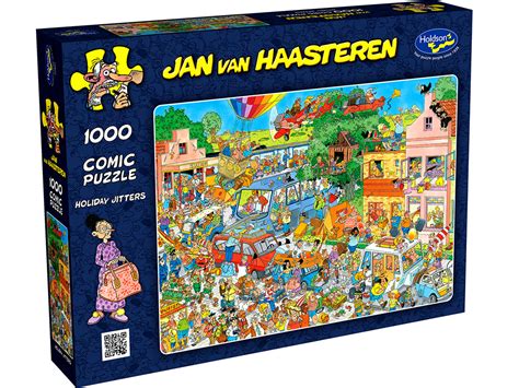 Holdson 1000 Piece Jan Van Haasteren Holiday Jitters Jigsaws 1000