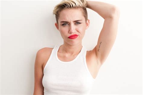 Miley Cyrus Photographed By Terry Richardson Again Sidewalk Hustle