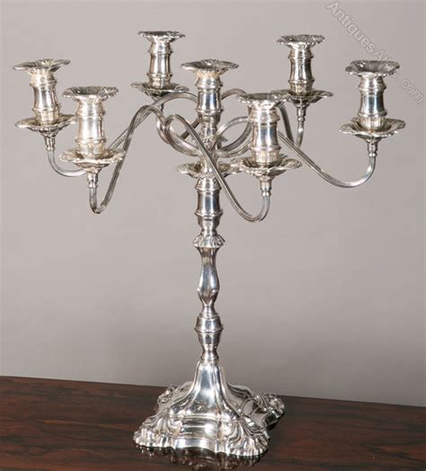 Antiques Atlas Silver Plated Candelabra