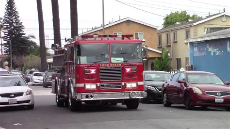 Long Beach Fire Dept Engine 11 Youtube