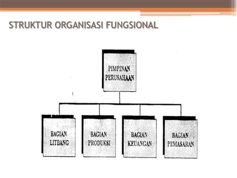 Contoh Perusahaan Yang Menggunakan Struktur Organisasi Fungsional