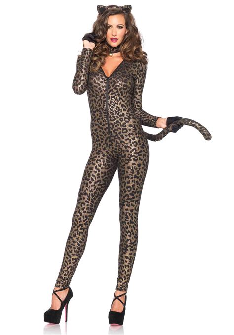Sexy Leopard Catsuit Costume