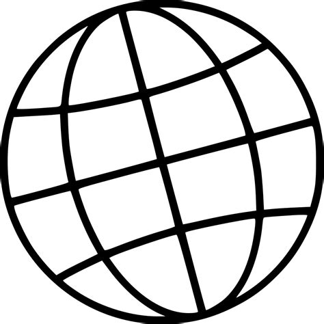 Globe Network Worldwide Net Mesh International Global Svg Png Icon Free ...