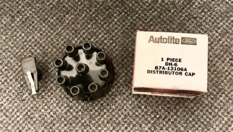 Nos Autolite Ford Dh6 Dr5 Distributor Cap Rotor Plus Repro Boss 429