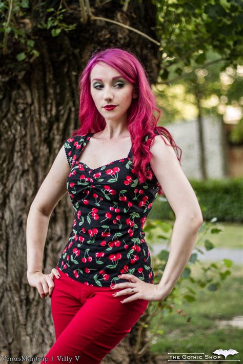 Cherry Pie Top By Hell Bunny Tops Cherry Pie Top By Hell