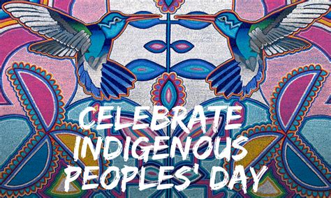celebrate indigenous peoples day qvs