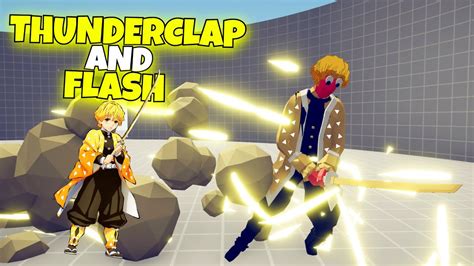 ZENITSU THUNDERCLAP AND FLASH vs EVERY UNIT - DEMON SLAYER - Totally