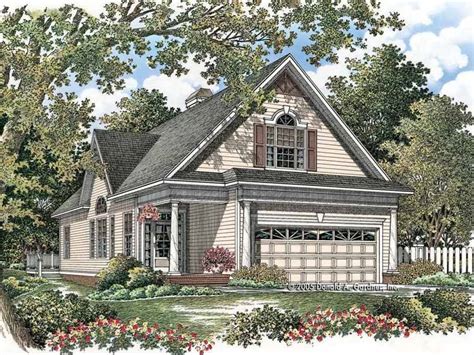 Narrow House Plans With Front Garage Photos