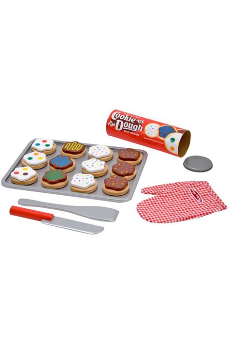 Melissa And Doug Slice And Bake Wooden Cookie Play Food Set Play Food