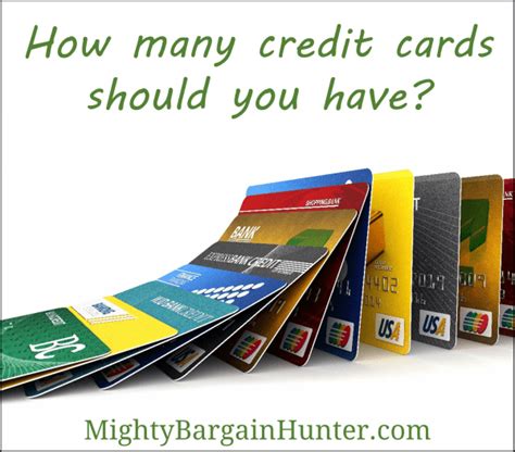 How old do you to have a credit card. How many credit cards should you have? - Mighty Bargain Hunter