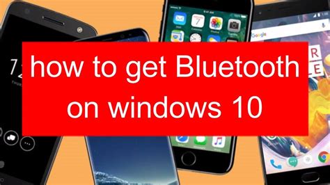 How To Fix Bluetooth Missing In Windows 10 Youtube
