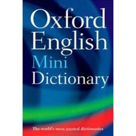 Oxford English Mini Dictionary Junglelk