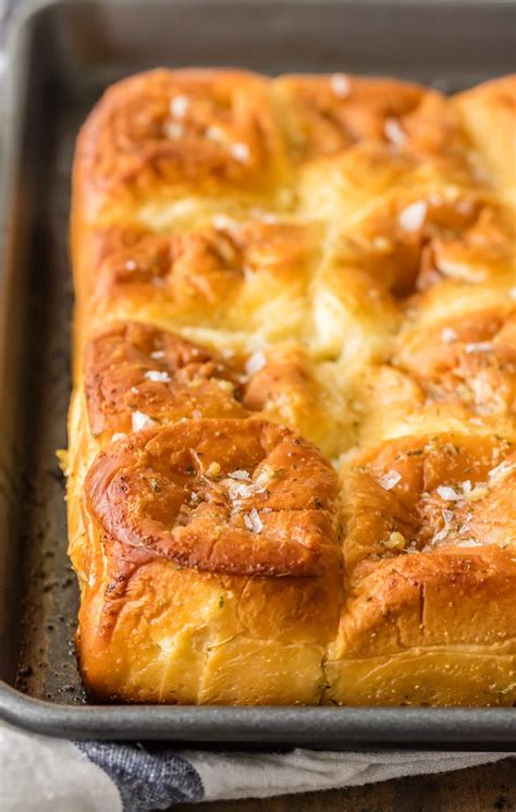 these easy garlic butter hawaiian rolls are literally the best rolls i have ever tasted made in