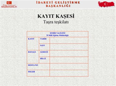 PPT Resmî Yazışmalarda Uygulanacak Esas ve Usuller Hakkında