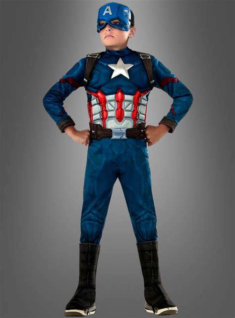 Captain America Kostüm Kind Kostümpalastde