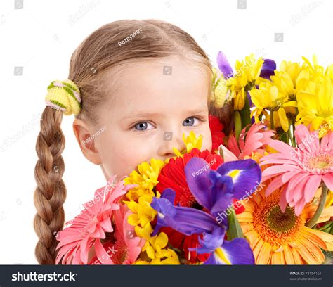 To keep the liquid in, you can plug the stem with a small piece of i bought a large bunch of flowers from the florist a couple of days ago, and they had dropped many stamens the next day. Happy Little Girl Holding Bunch Of Flowers. Stock Photo 73154161 : Shutterstock
