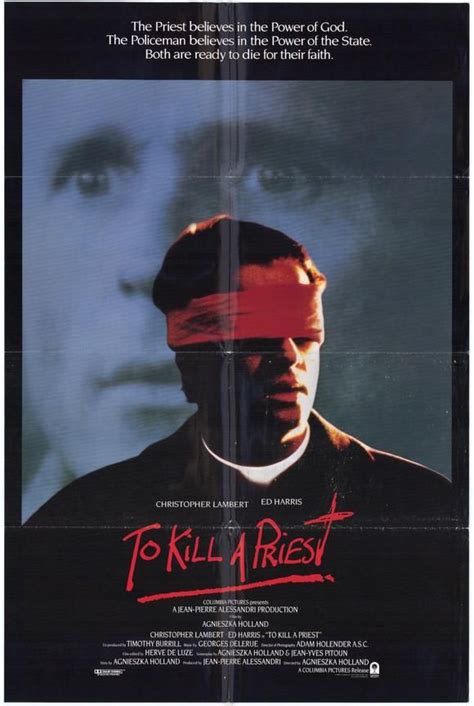 To Kill A Priest 1988 Stars Christopher Lambert Ed Harris Joss
