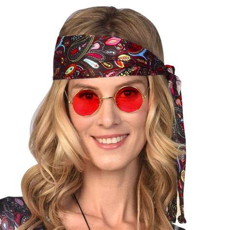 Round Red Costume Glasses Party Delights