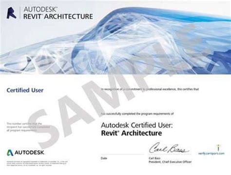 Autodesk Revit Architecture Certificate Sample Bimedupl